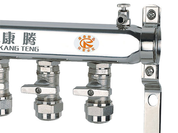 康騰B006款不銹鋼分水器細節
